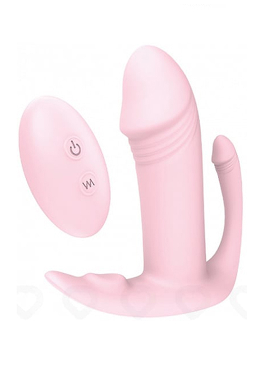 mini vibromasseur remote tri-pleasure espacelibido