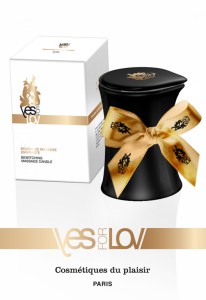 Bougie de massage enivrante
