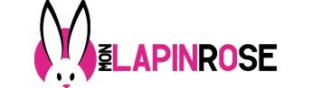 logo mon lapin rose