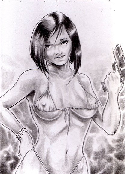 Bikini and Gun​