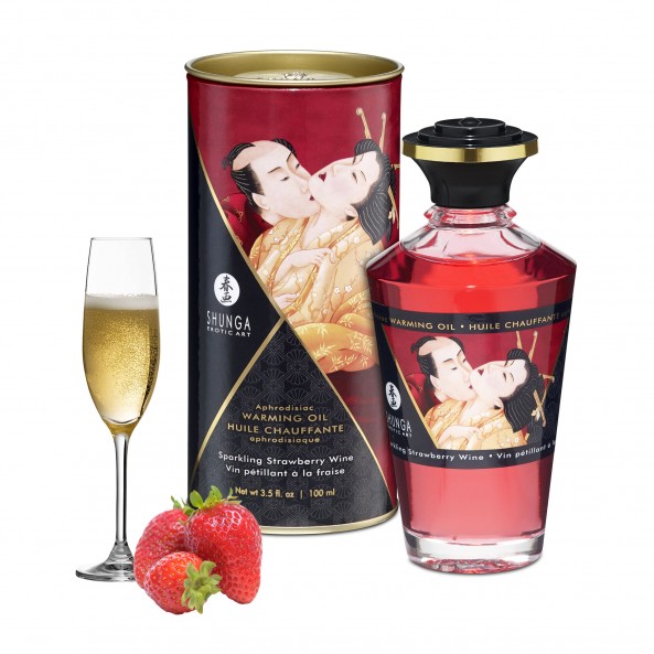 Huile Aphrodisiaque Chauffante Comestible Shunga