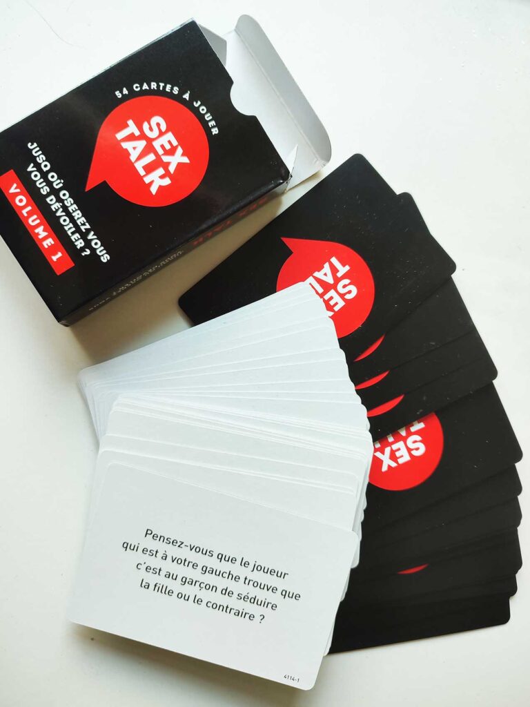 jeu de carte sex talk