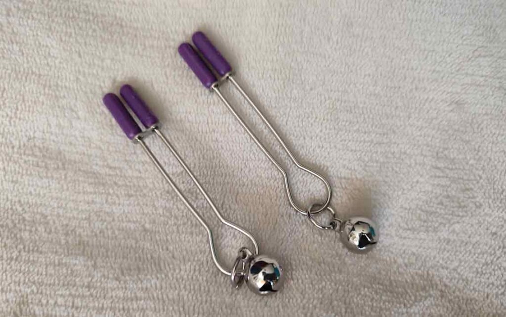 pinces à tétons ajustables