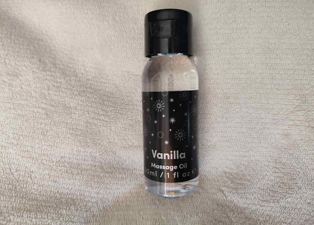 gel de massage vanille sexy