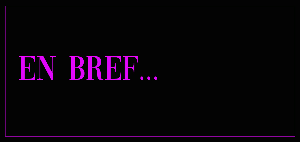 new en bref