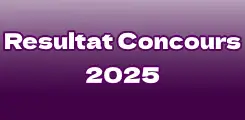 resultat concours